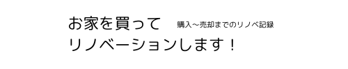 わが家のリノベーション記録